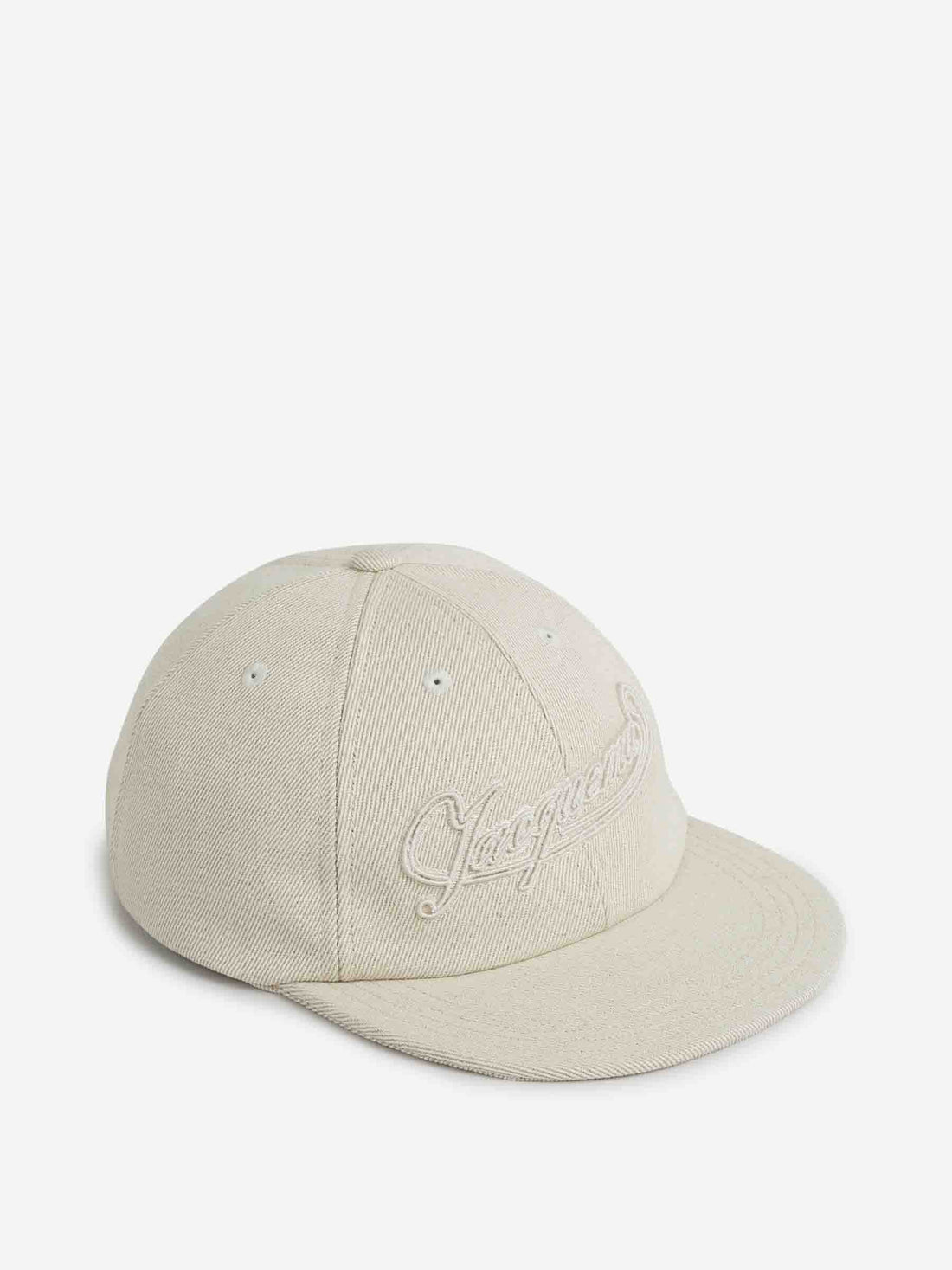 Outlet online Jacquemus Hombre Gorra Béisbol Lino color Beige sku 695-001737 01 - Foto 1