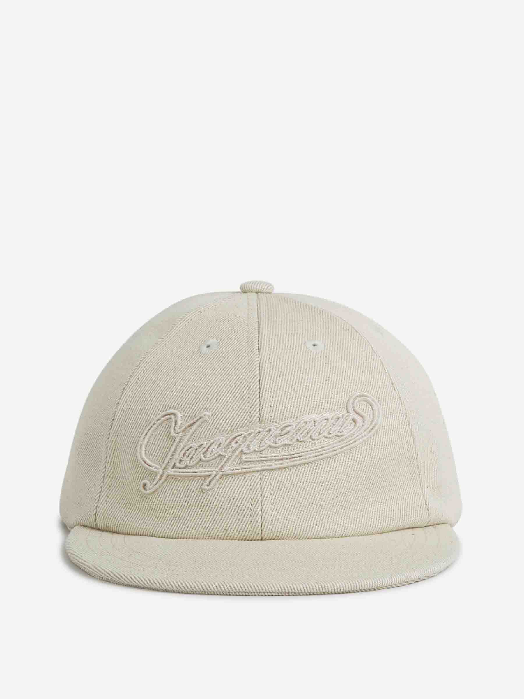 Outlet online Jacquemus Hombre Gorra Béisbol Lino color Beige sku 695-001737 01 - Foto 2