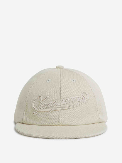 Outlet online Jacquemus Hombre Gorra Béisbol Lino color Beige sku 695-001737 01 - Foto 2
