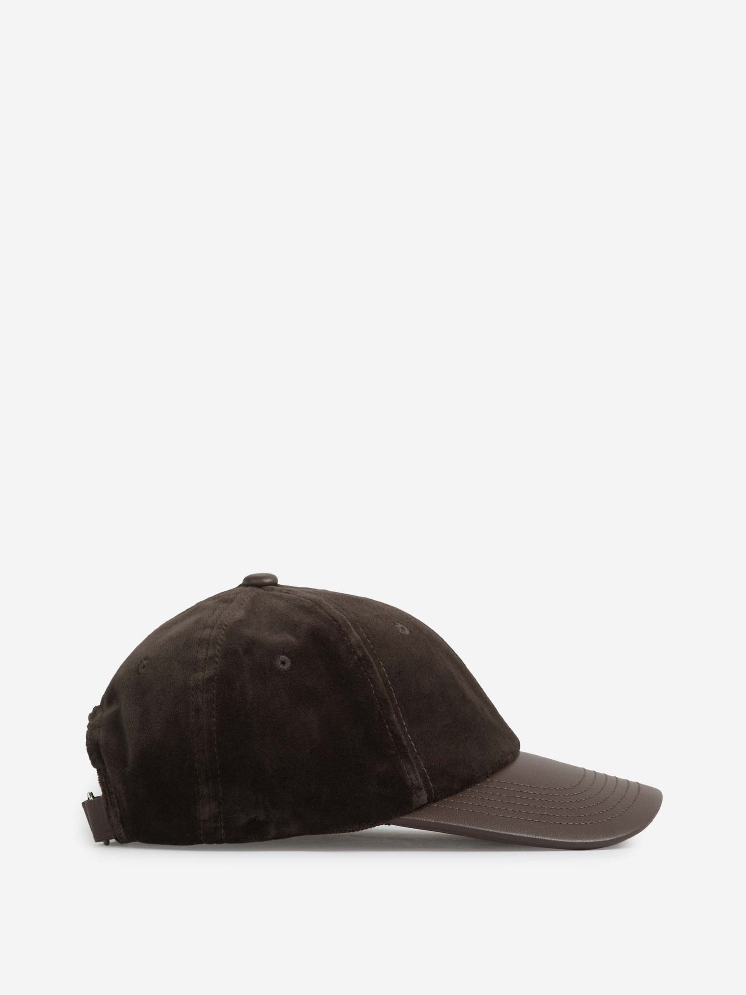 Wales Bonner Hombre Barcelona Gorra Algodón Morning color Marrón Oscuro sku 695-001763 01 - Foto 3
