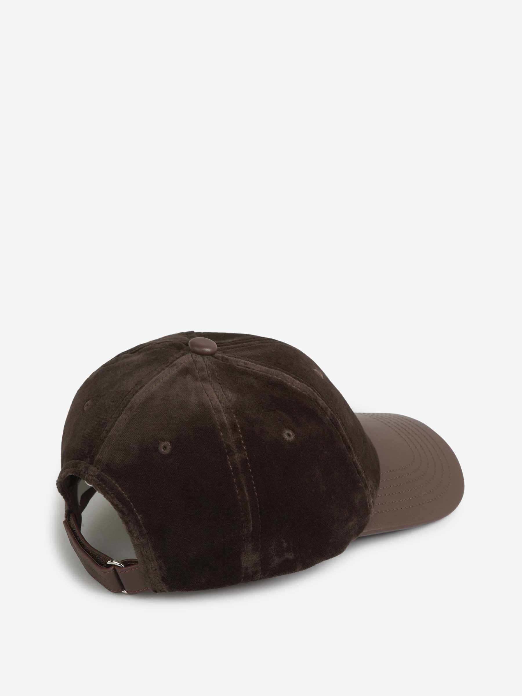 Wales Bonner Hombre Barcelona Gorra Algodón Morning color Marrón Oscuro sku 695-001763 01 - Foto 4