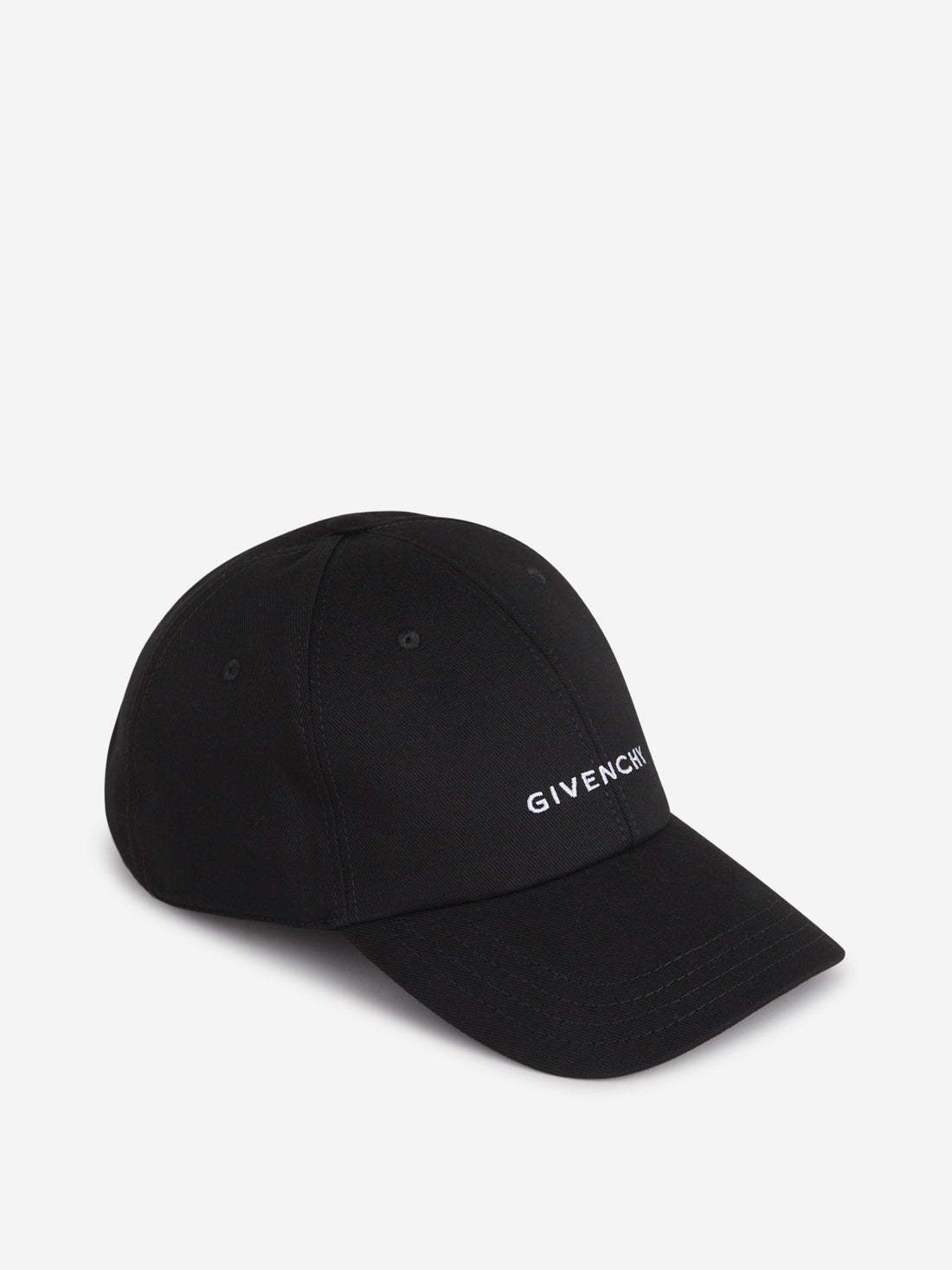 Outlet online Givenchy Hombre Gorra Logo Algodón color Blanco Y Negro sku 695-001772 01 - Foto 1