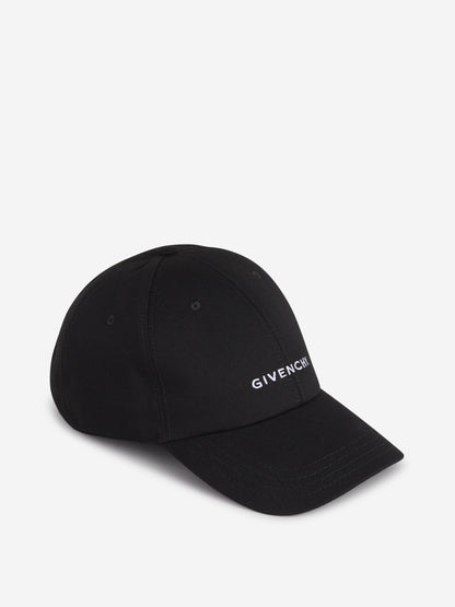 Outlet online Givenchy Hombre Gorra Logo Algodón color Blanco Y Negro sku 695-001772 01 - Foto 1
