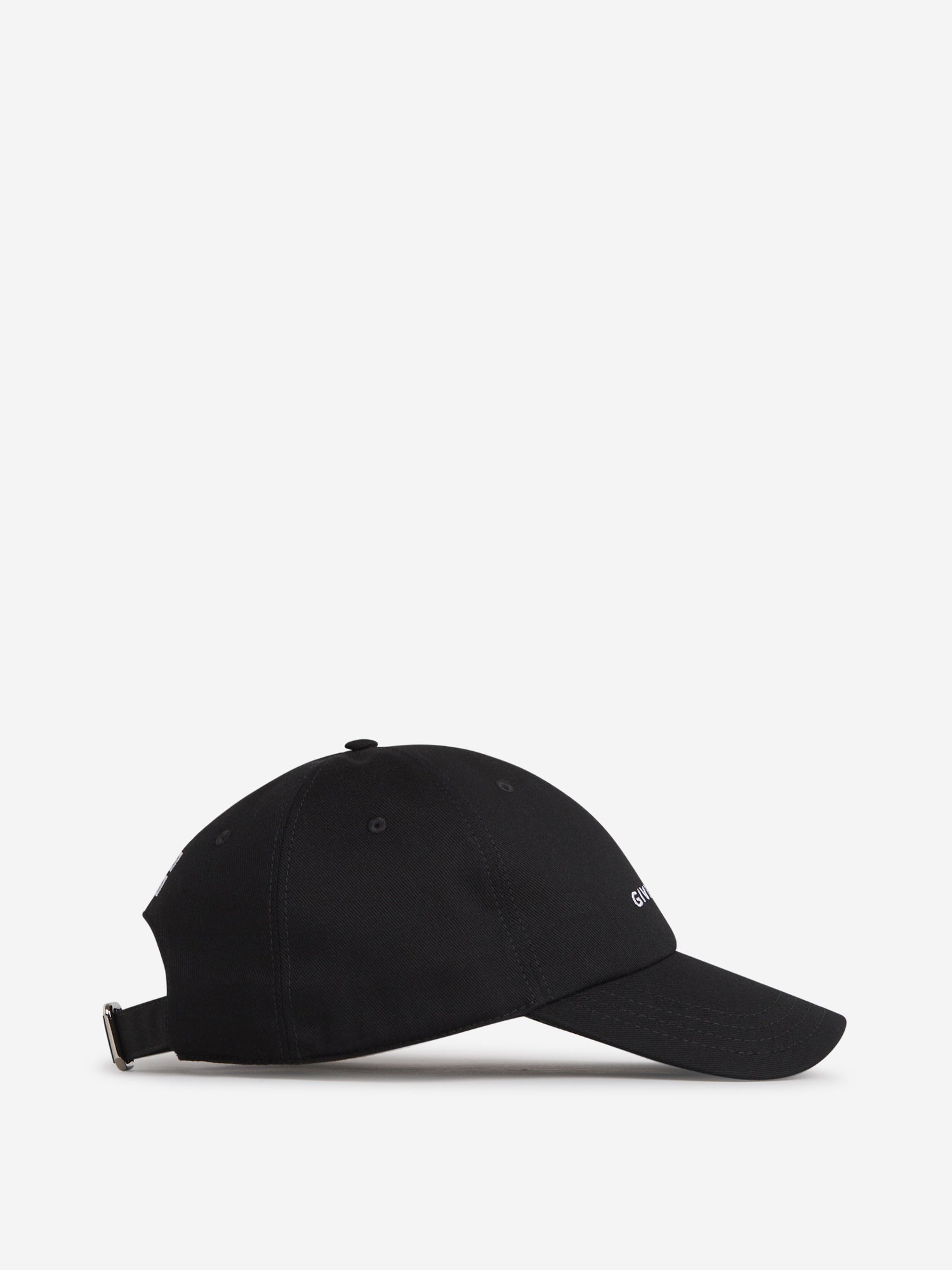 Outlet online Givenchy Hombre Gorra Logo Algodón color Blanco Y Negro sku 695-001772 01 - Foto 2