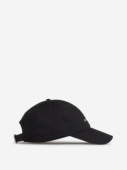 Outlet online Givenchy Hombre Gorra Logo Algodón color Blanco Y Negro sku 695-001772 01 - Foto 2