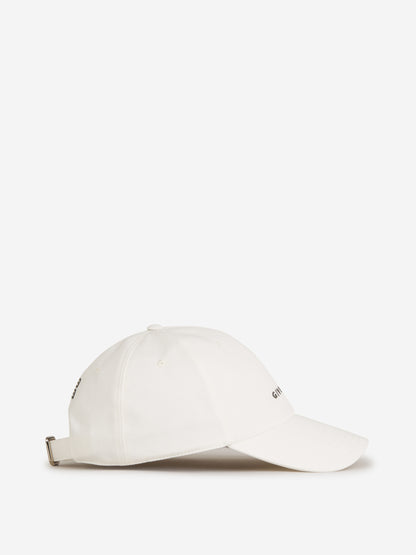 Outlet online Givenchy Hombre Gorra Logo Algodón color Blanco sku 695-001773 01 - Foto 2