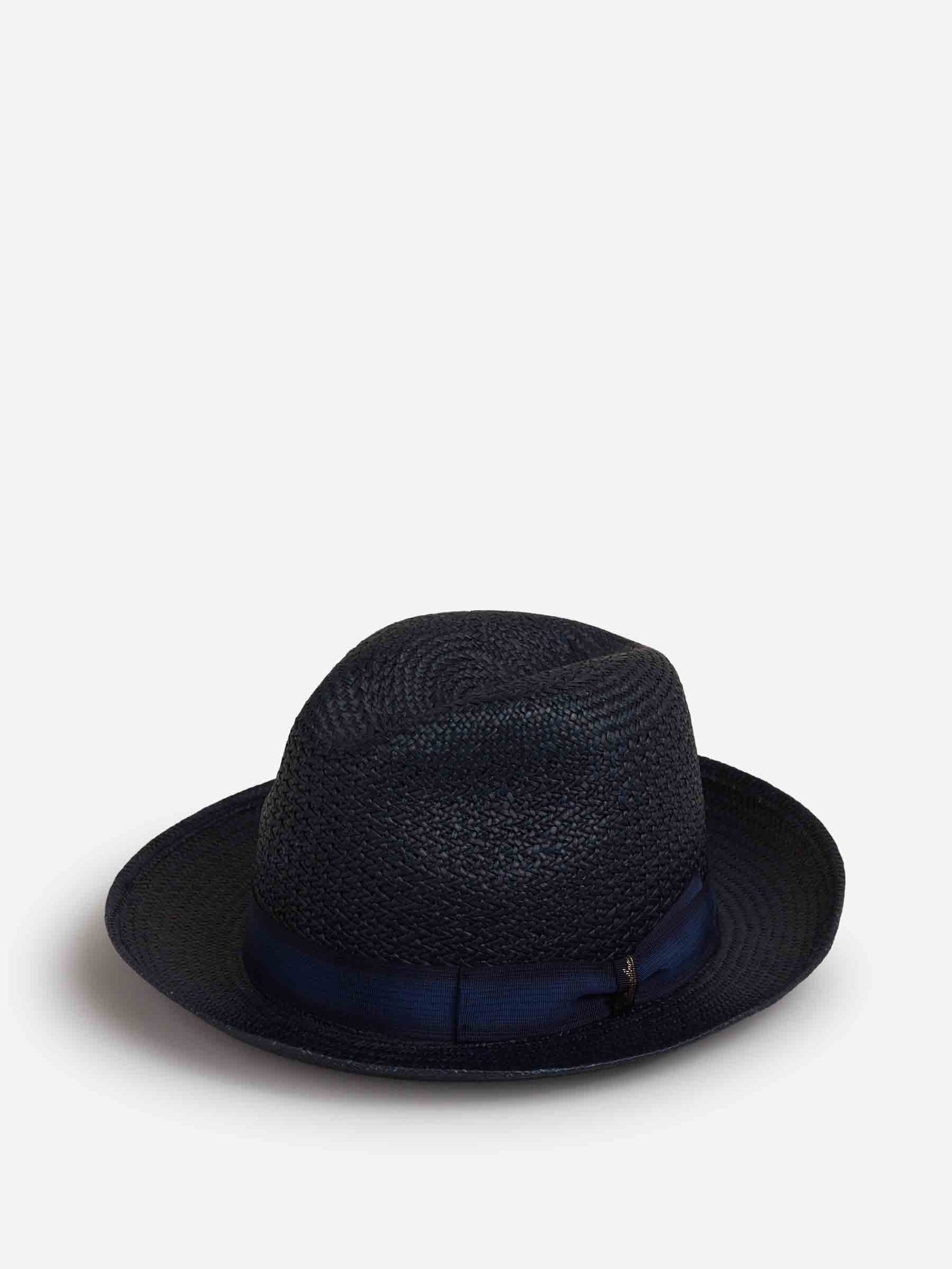 Outlet online Borsalino Hombre Sombrero Federico Panama Fantasia color Azul Marino sku 695-001789 02 - Foto 2