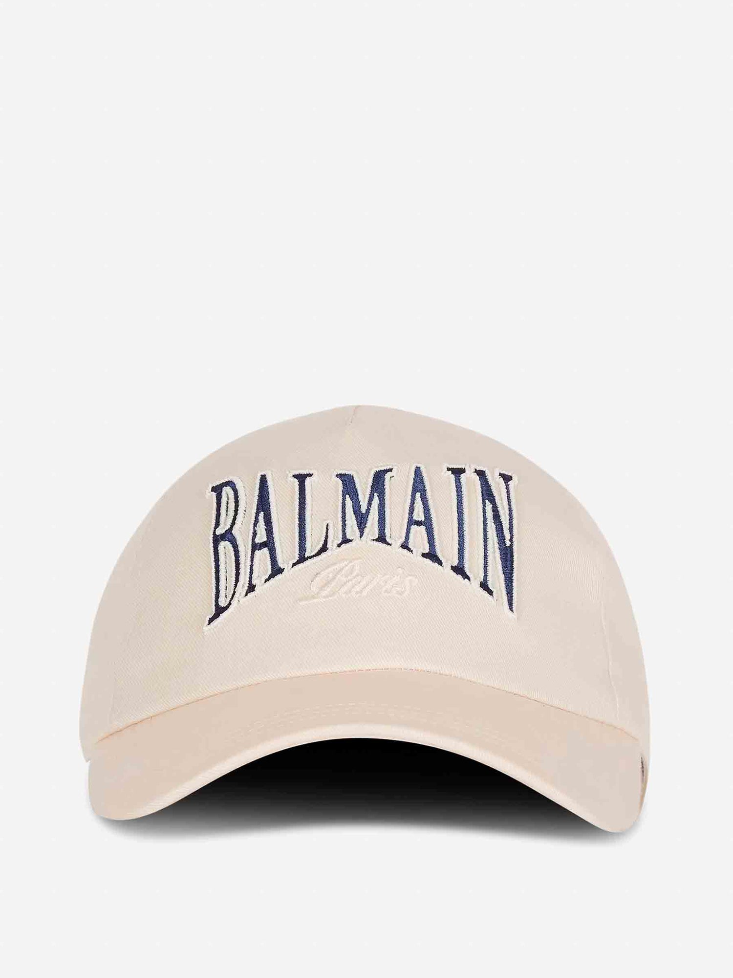 Outlet online Balmain Hombre Gorra College Algodón color Marfil sku 695-001830 01 - Foto 2