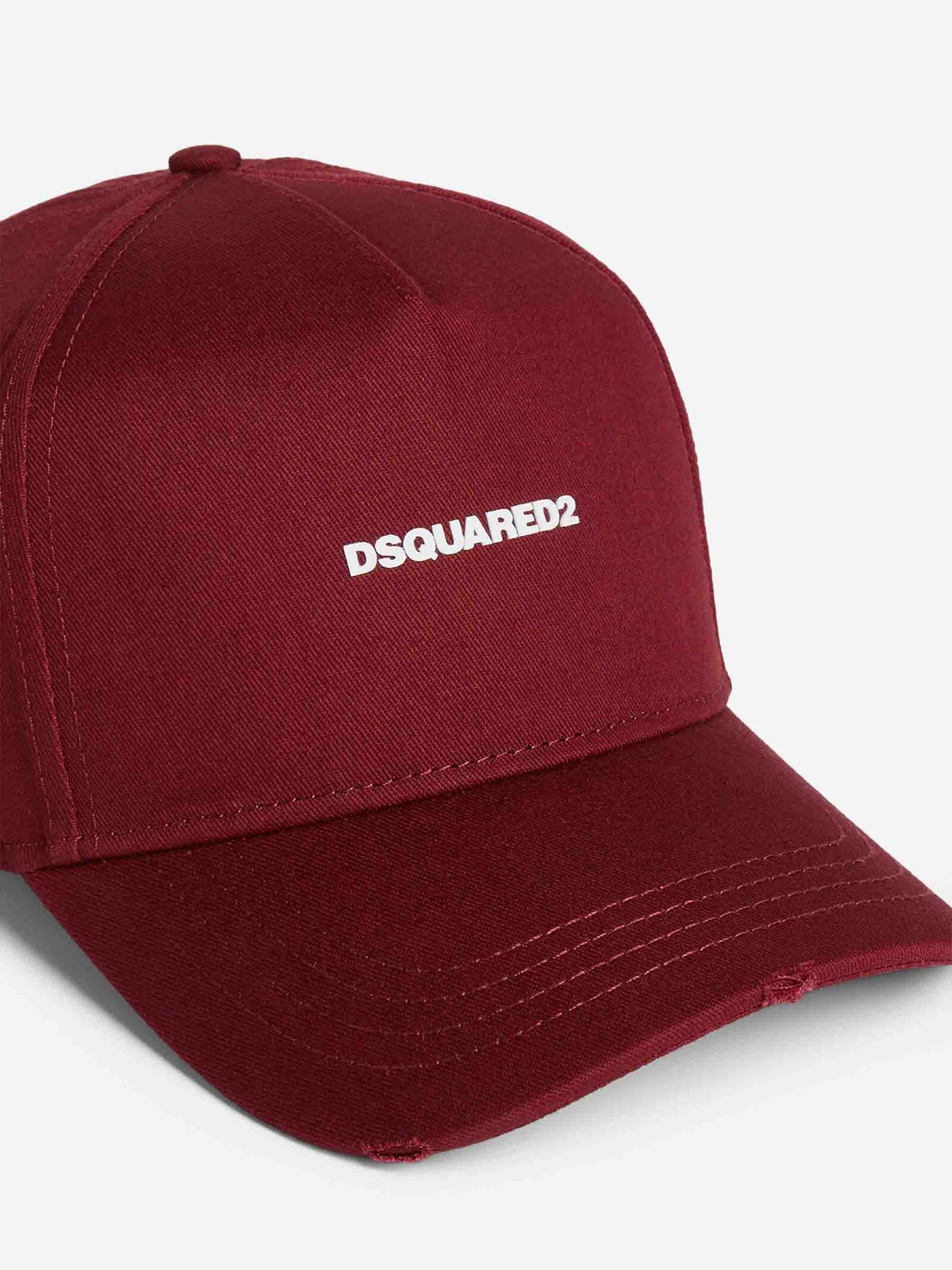 Outlet online Dsquared2 Hombre Gorra Baseball color Burdeos sku 695-001837 02 - Foto 4
