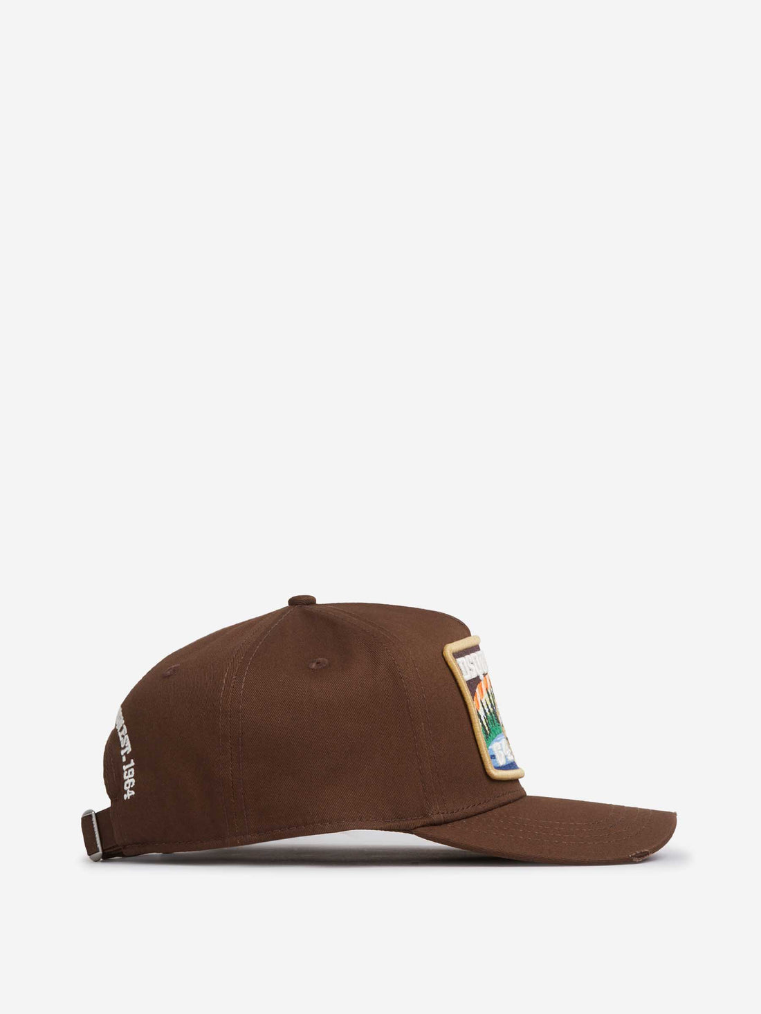 Outlet online Dsquared2 Hombre Gorra Bordado color Marrón Oscuro sku 695-001840 01 - Foto 2