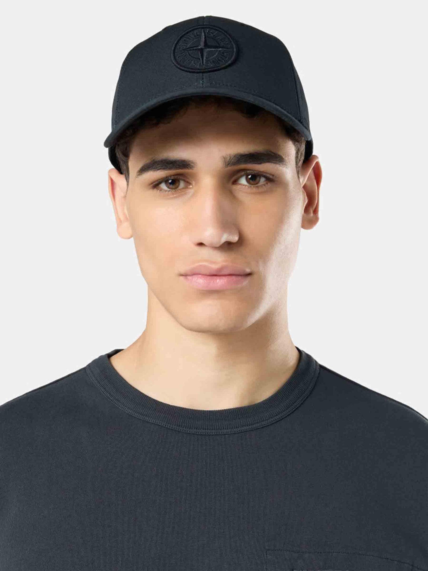 Outlet online Stone Island Hombre Gorra Cotton Reps color Azul Noche sku 695-001844 02 - Foto 2