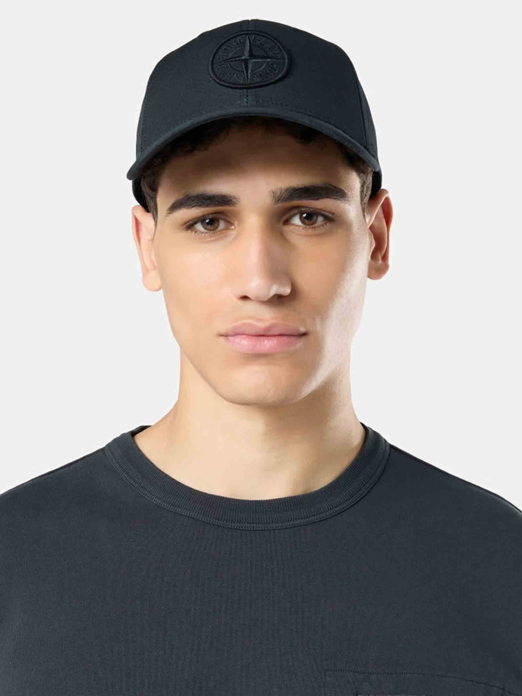 Outlet online Stone Island Hombre Gorra Cotton Reps color Azul Noche sku 695-001844 02 - Foto 2