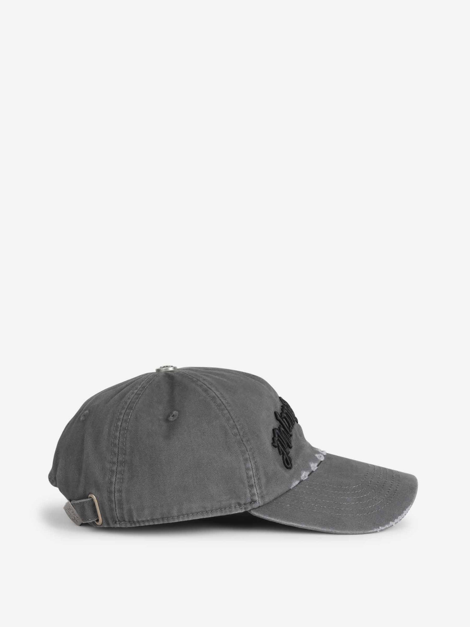 Outlet online Palm Angels Hombre Gorro Bordado color Gris Antracita sku 695-001864 01 - Foto 2