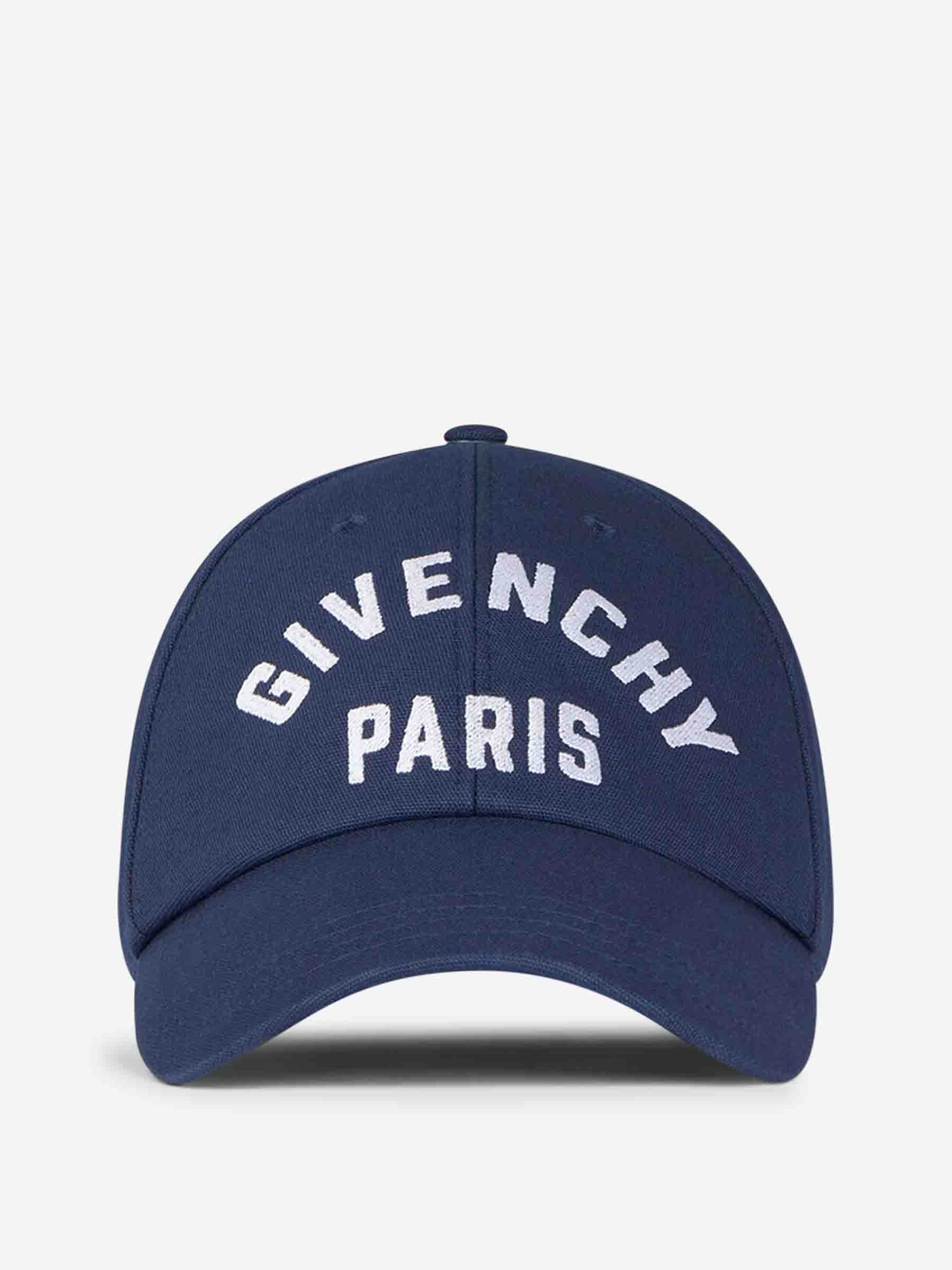 Outlet online Givenchy Hombre Gorra Algodón Bordado color Azul Cobalto sku 695-001876 01 - Foto 1