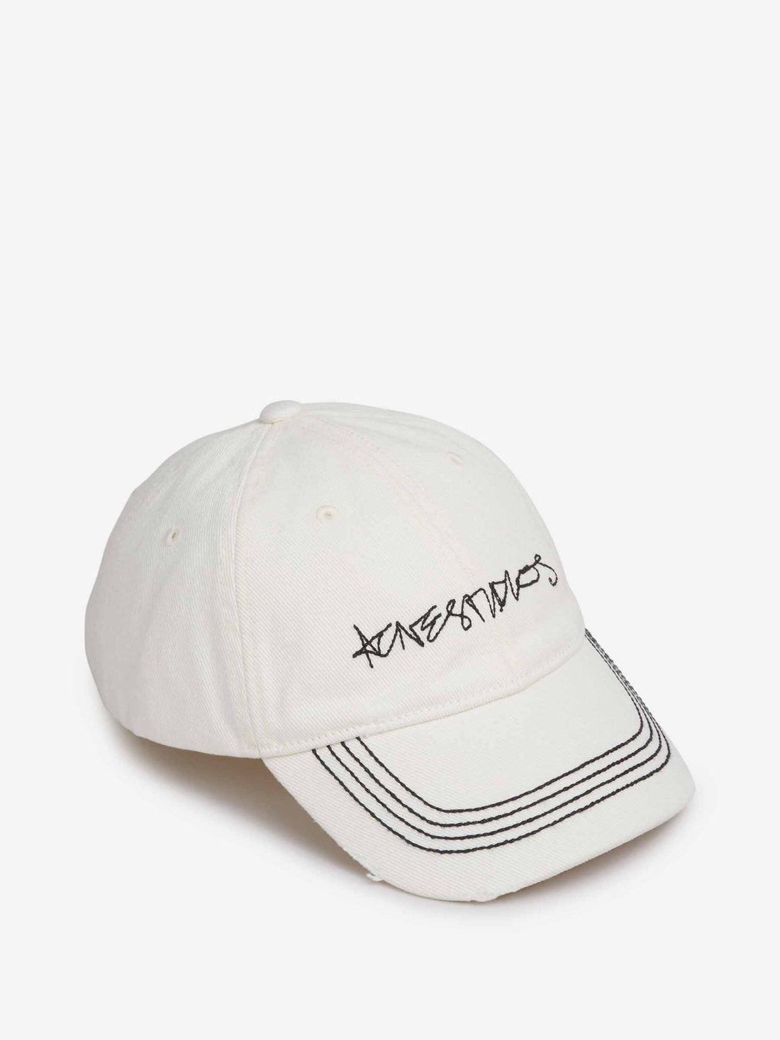 Outlet online Acne Studios Hombre Gorra Logo Algodón color Beige sku 695-001881 02 - Foto 1