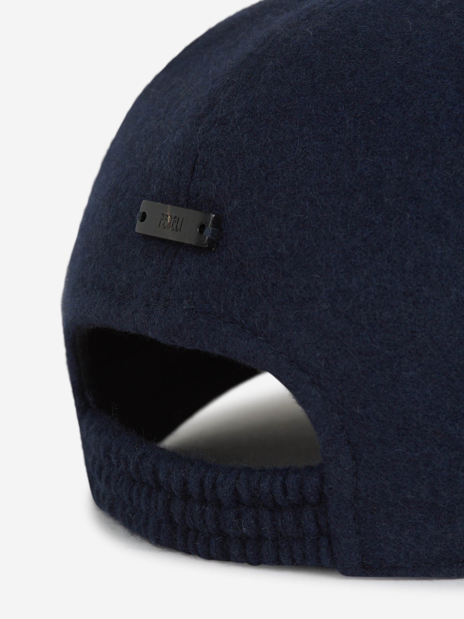 Outlet online Fedeli Hombre Gorra Logo Cachemira color Azul Noche sku 695-001883 01 - Foto 4