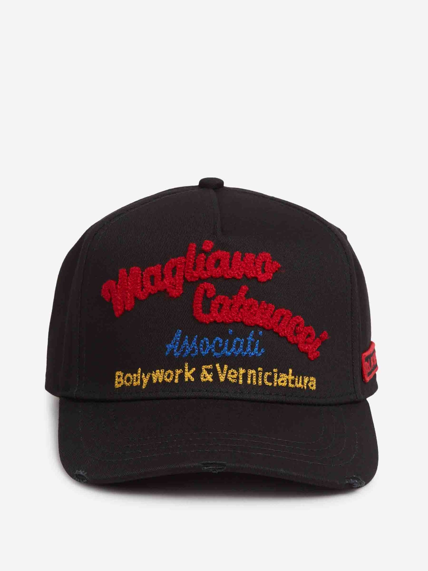 Outlet online Dsquared2 Hombre Gorra Maxi Logo color Negro sku 695-001901 01 - Foto 2