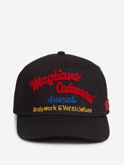 Outlet online Dsquared2 Hombre Gorra Maxi Logo color Negro sku 695-001901 01 - Foto 2