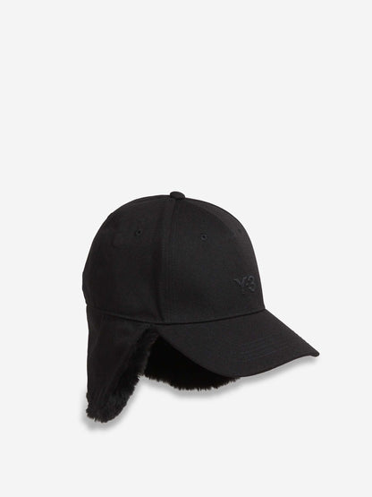 Outlet online Adidas Y-3 Hombre Gorra Ear Cap color Negro sku 695-001946 01 - Foto 2