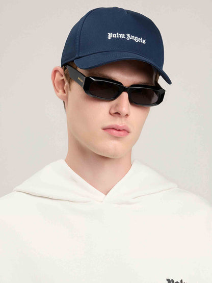 Outlet online Palm Angels Hombre Gorra Logo color Azul Noche sku 695-001961 03 - Foto 2