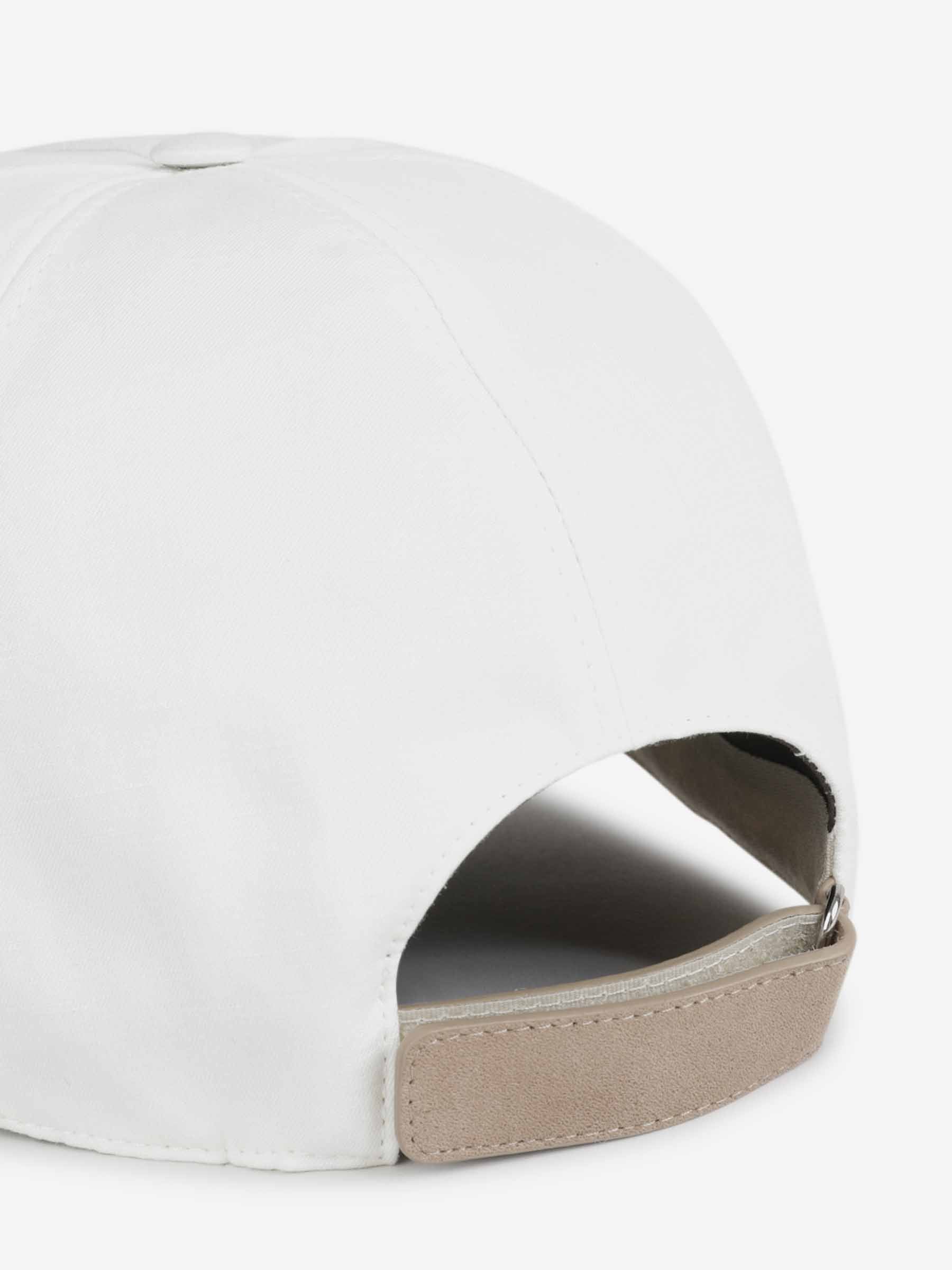 Canali Hombre Barcelona Gorra Estilo Béisbol color Marfil sku 695-002013 01 - Foto 4