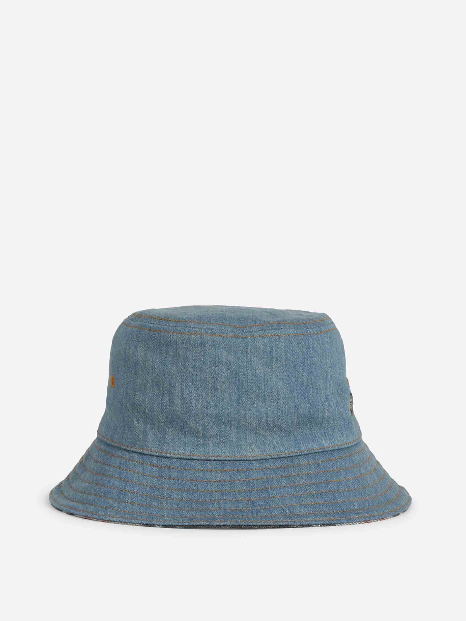 Burberry Hombre Barcelona Sombrero Denim Pescador color Azul Denim sku 697-000251 01 - Foto 1