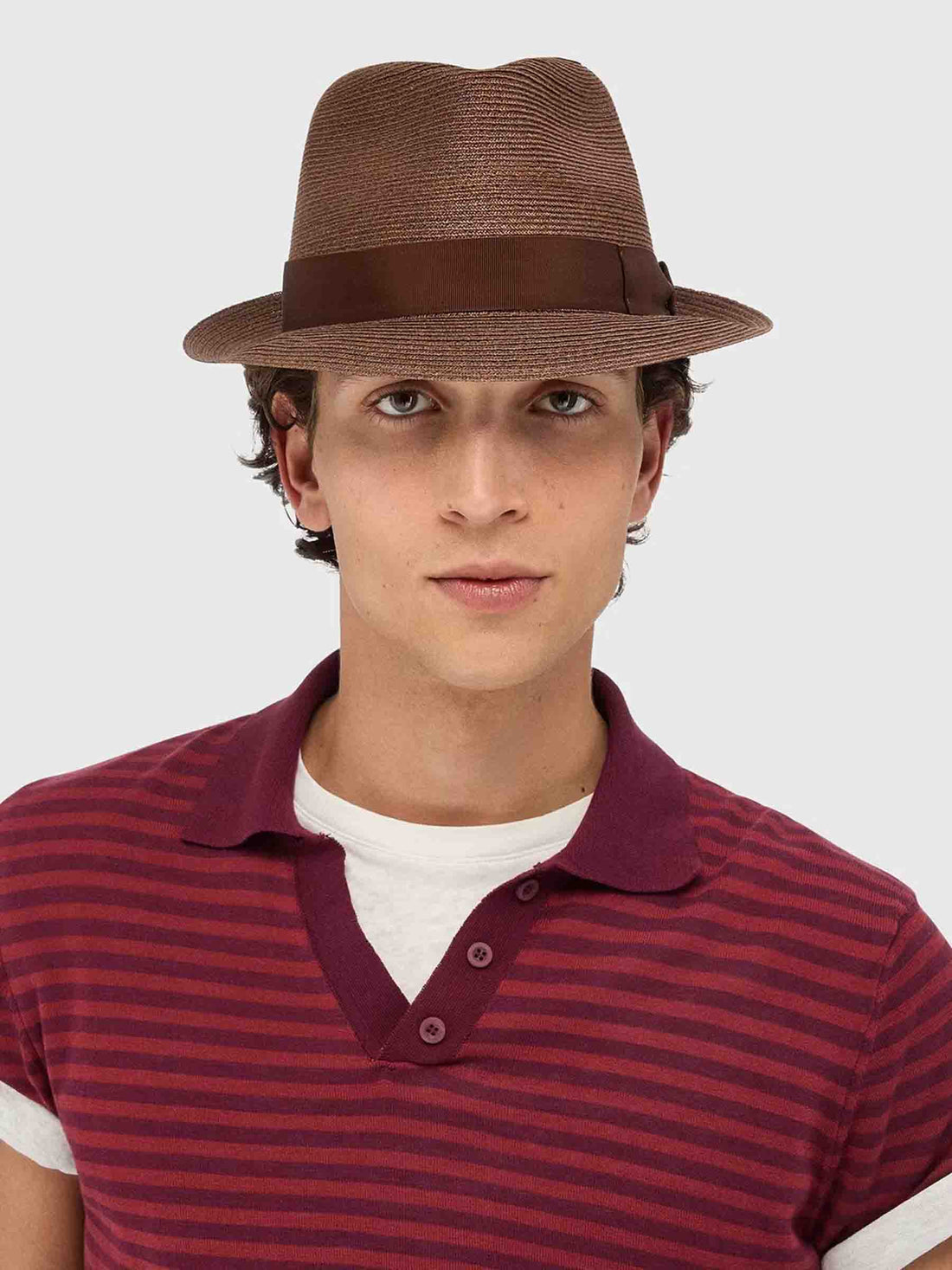 Borsalino Hombre Barcelona Sombrero Jules Cáñamo color Marrón sku 697-000275 02 - Foto 2