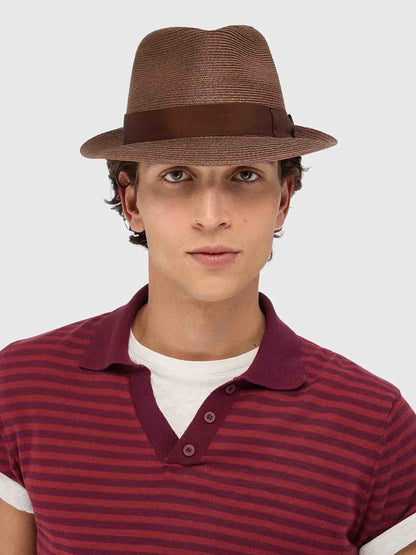 Borsalino Hombre Barcelona Sombrero Jules Cáñamo color Marrón sku 697-000275 02 - Foto 2