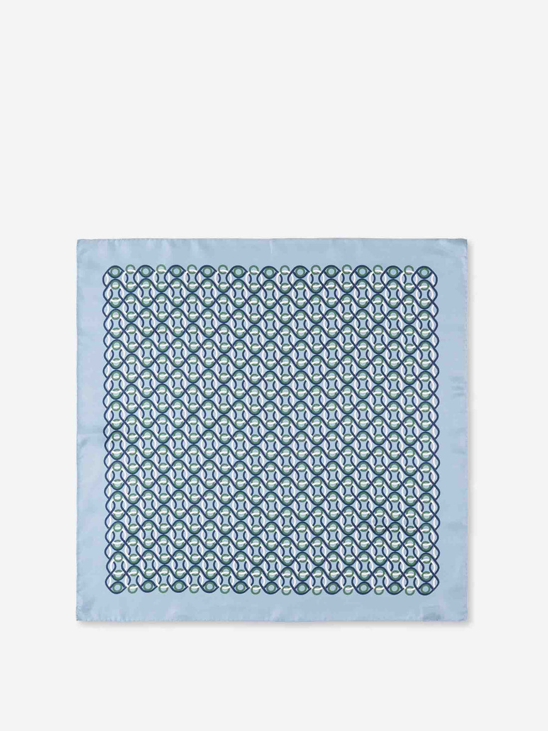 Santa Eulalia Hombre Barcelona Pañuelo Estampado color Azul Celeste sku 699-002323 01 - Foto 1