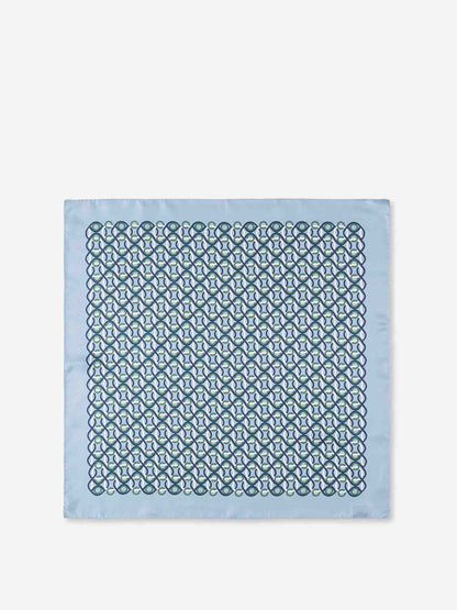 Santa Eulalia Hombre Barcelona Pañuelo Estampado color Azul Celeste sku 699-002323 01 - Foto 1
