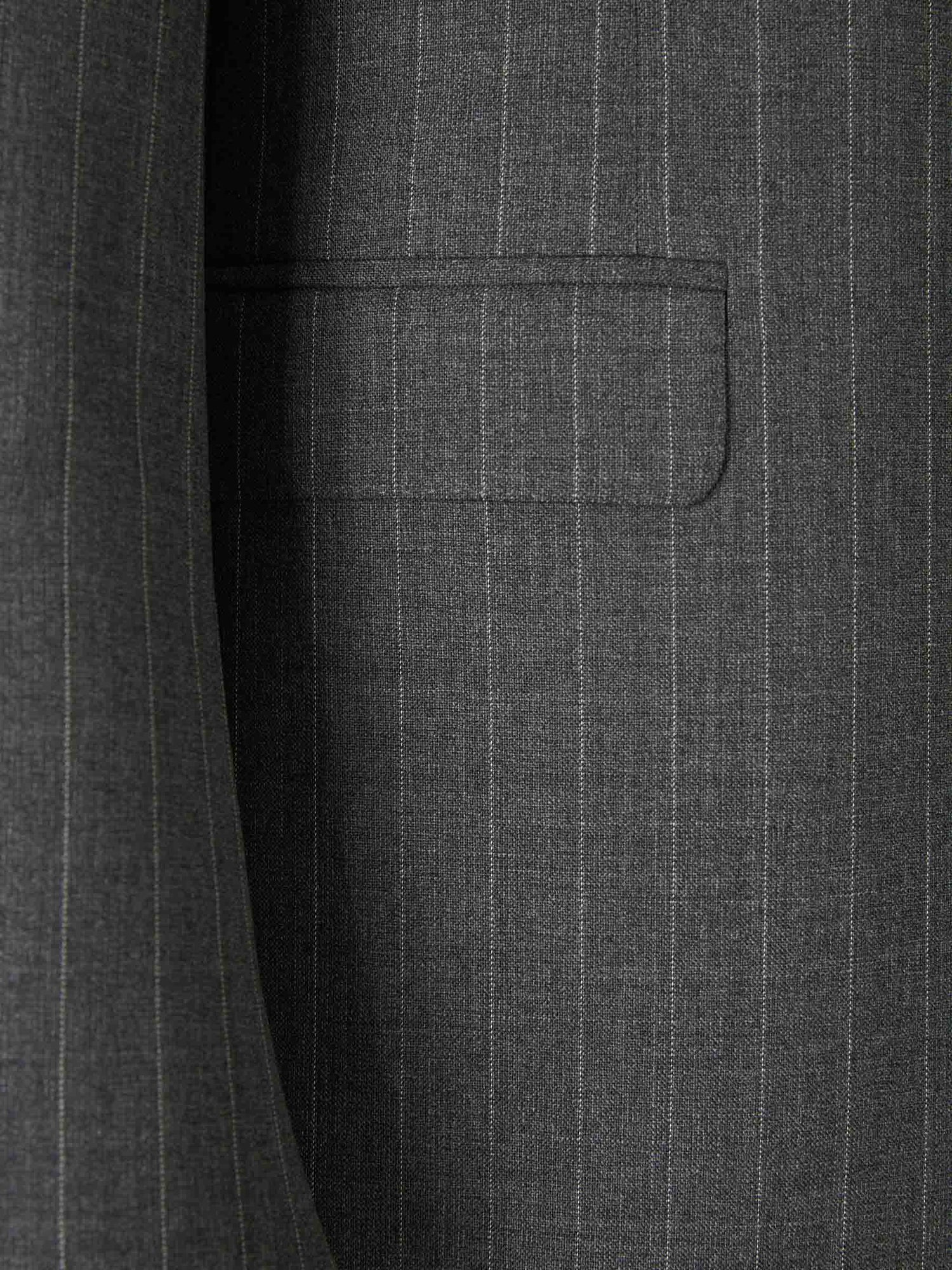 Outlet online Canali Hombre Traje Raya Diplomática color Gris Antracita sku 312-002806 01 - Foto 4