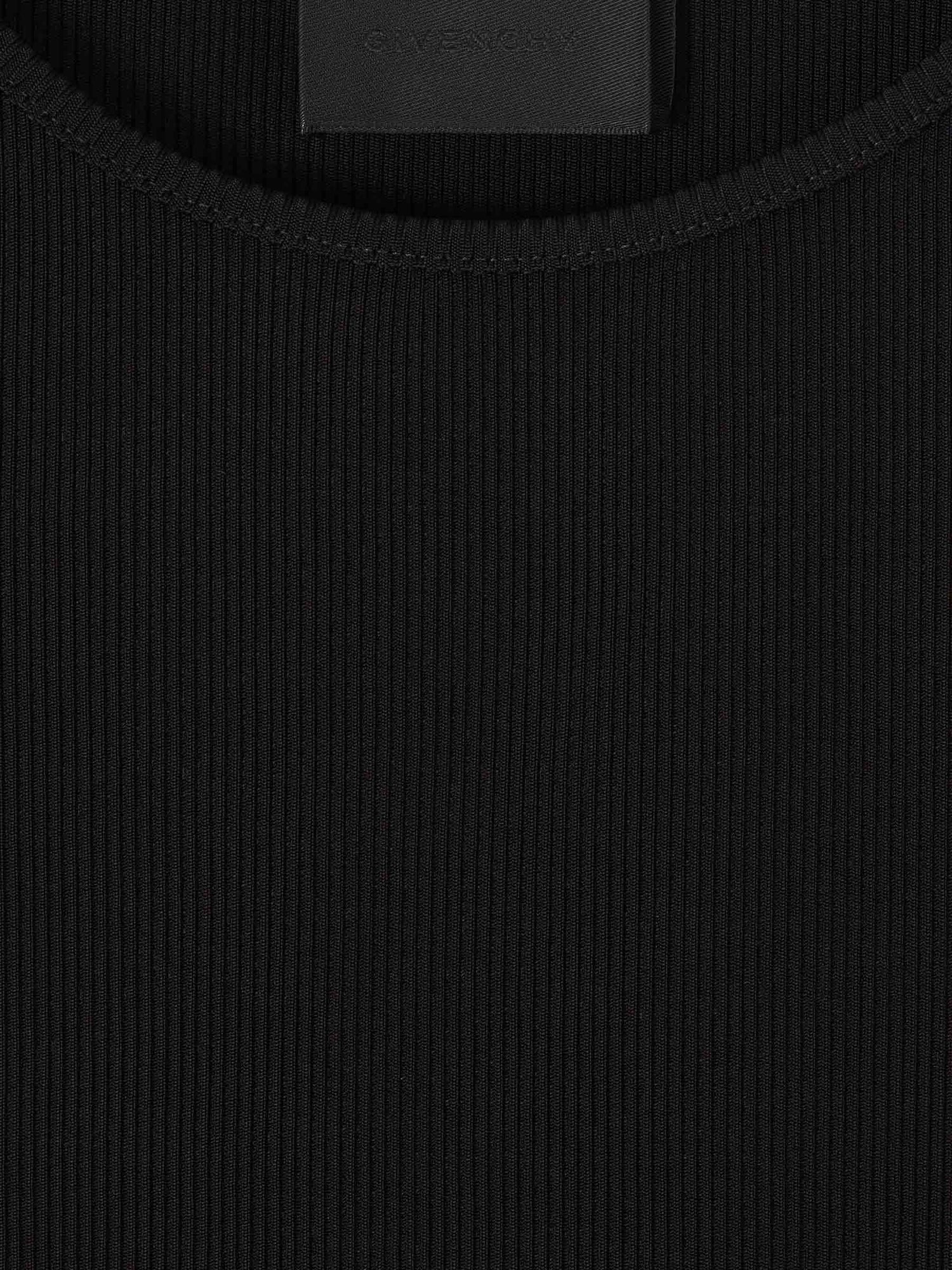 Outlet online Givenchy Mujer Vestido Midi Motivo Lunares color Negro sku 721-000295 01 - Foto 4