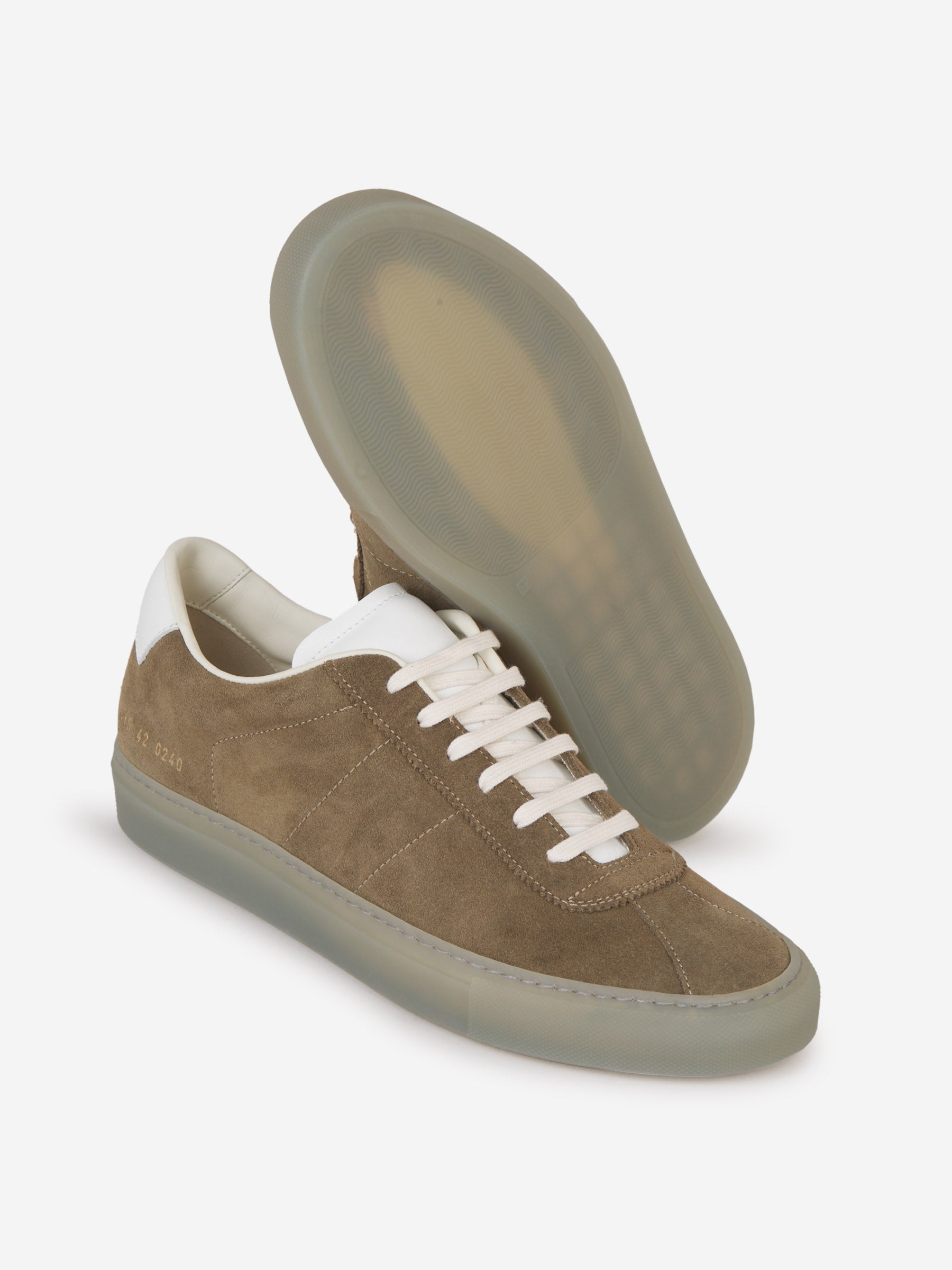 Outlet online Common Projects Hombre Sneakers Piel Ante color Verde Militar sku 616-002712 01 - Foto 4