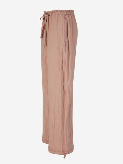 Pantalones Anchos Algodón