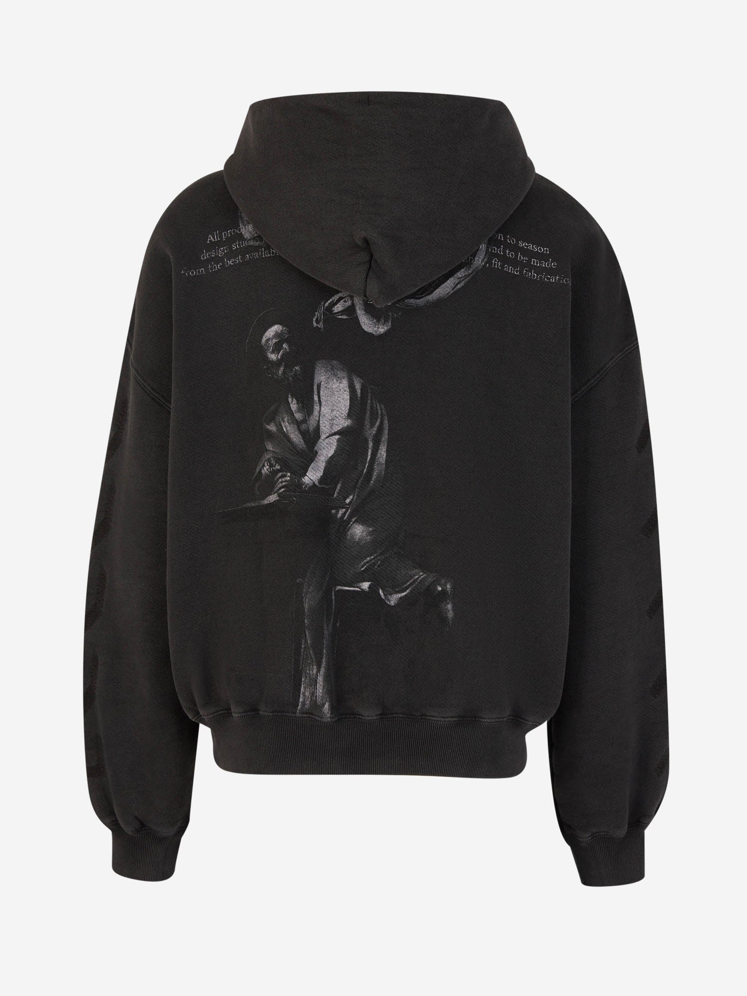 Outlet online Off-White Hombre Sudadera Estampada Capucha color Marfil sku 545-001506 01 - Foto 2