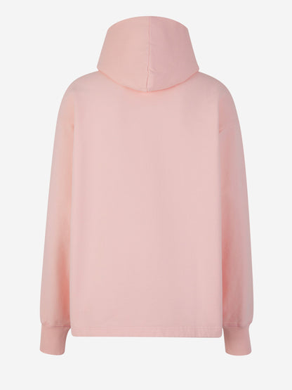 Outlet online Acne Studios Hombre Sudadera Capucha Estampada color Rosa Palo sku 545-001517 01 - Foto 2