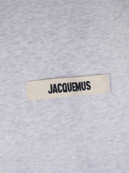 Outlet online Jacquemus Hombre Sudadera Capucha Algodón color Gris Claro sku 545-001565 01 - Foto 4