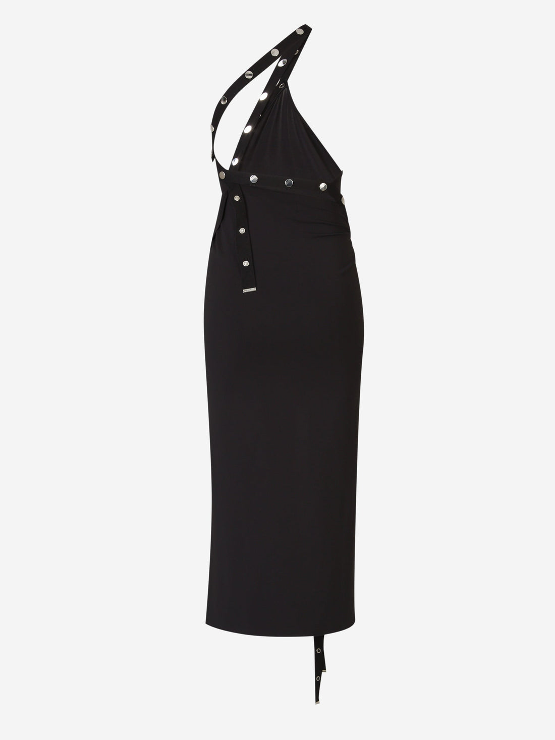 Outlet online The Attico Mujer Vestido Midi Botones color Negro sku 721-000173 01 - Foto 2