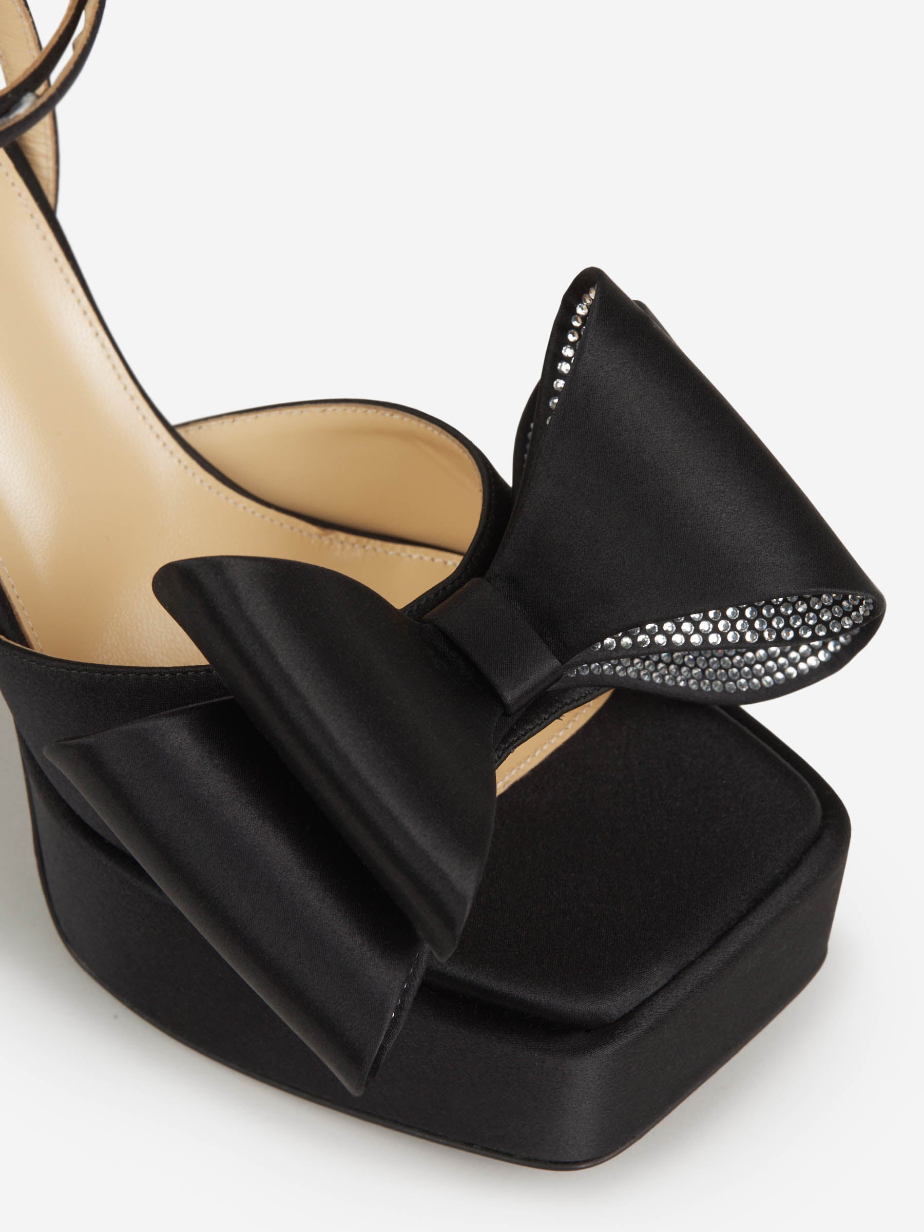 Outlet online MACH &amp; MACH Mujer Sandalias Plataforma Double Bow color Negro sku 800-005043 01 - Foto 4