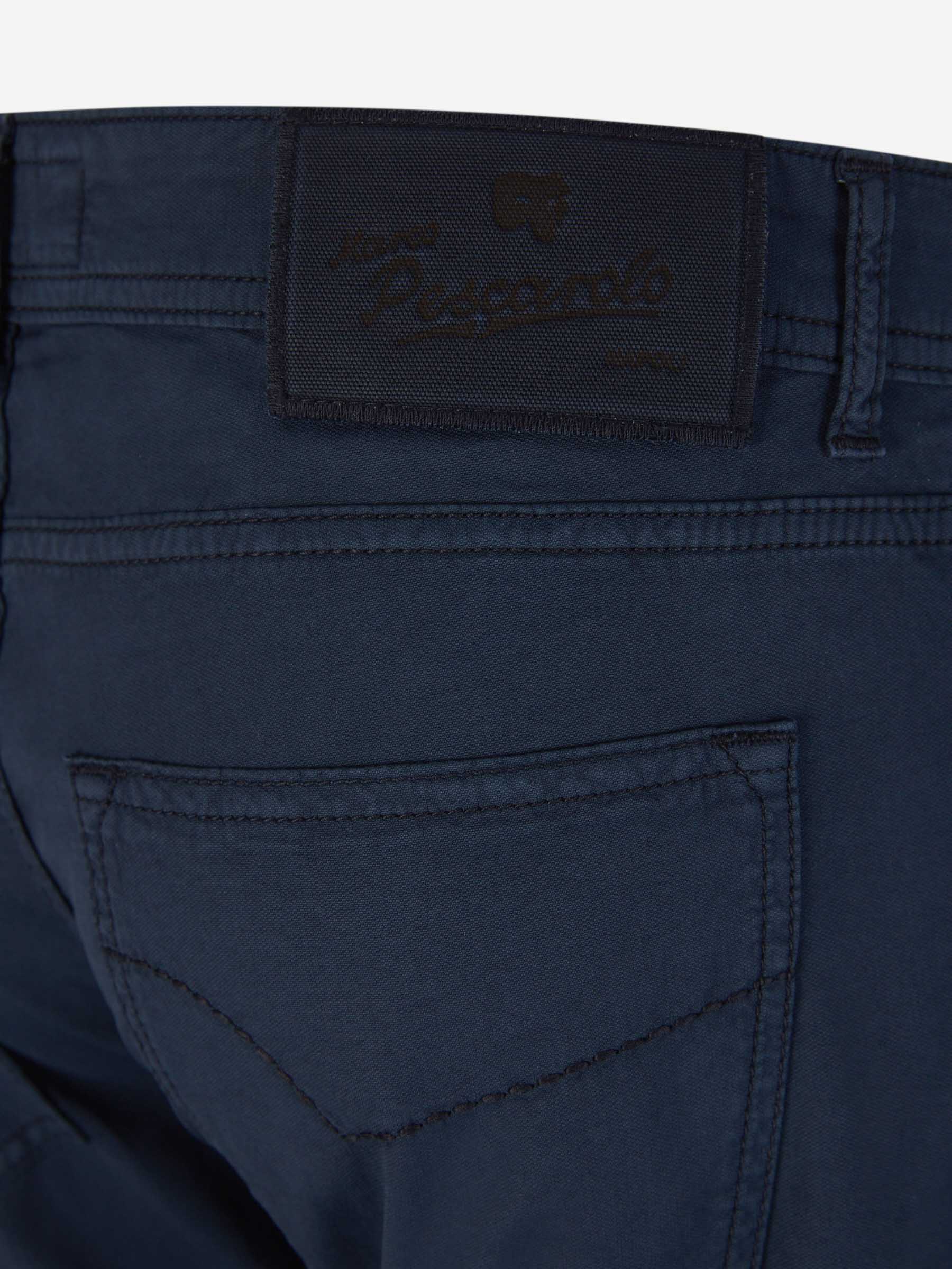 Outlet online Marco Pescarolo Hombre Pantalones 5 Bolsillos color Azul Noche sku 522-002570 02 - Foto 4