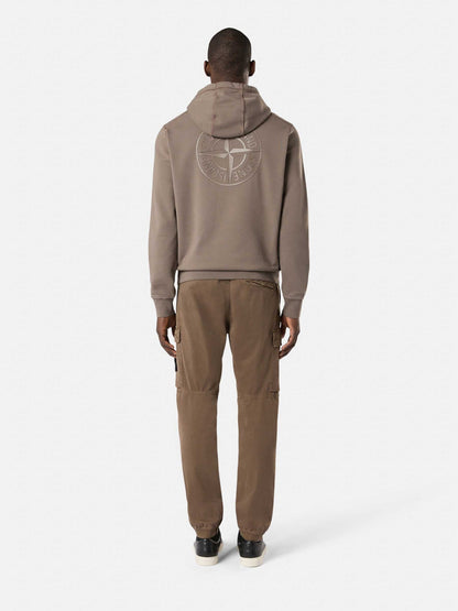 Outlet online Stone Island Hombre Sudadera Logo Algodón color Marron sku 545-001662 03 - Foto 6