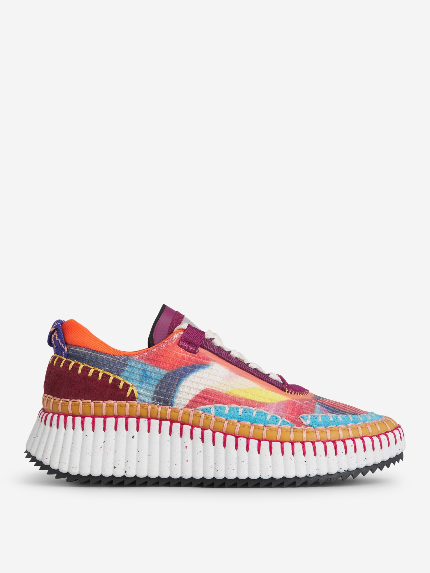 Outlet online Chloé Mujer Sneakers Multicolor Nama color Rojo sku 806-000329 01 - Foto 1