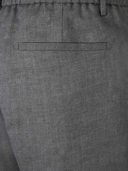 Outlet online Santa Eulalia Hombre Bermudas Lino color Gris Piedra sku 523-000978 01 - Foto 4