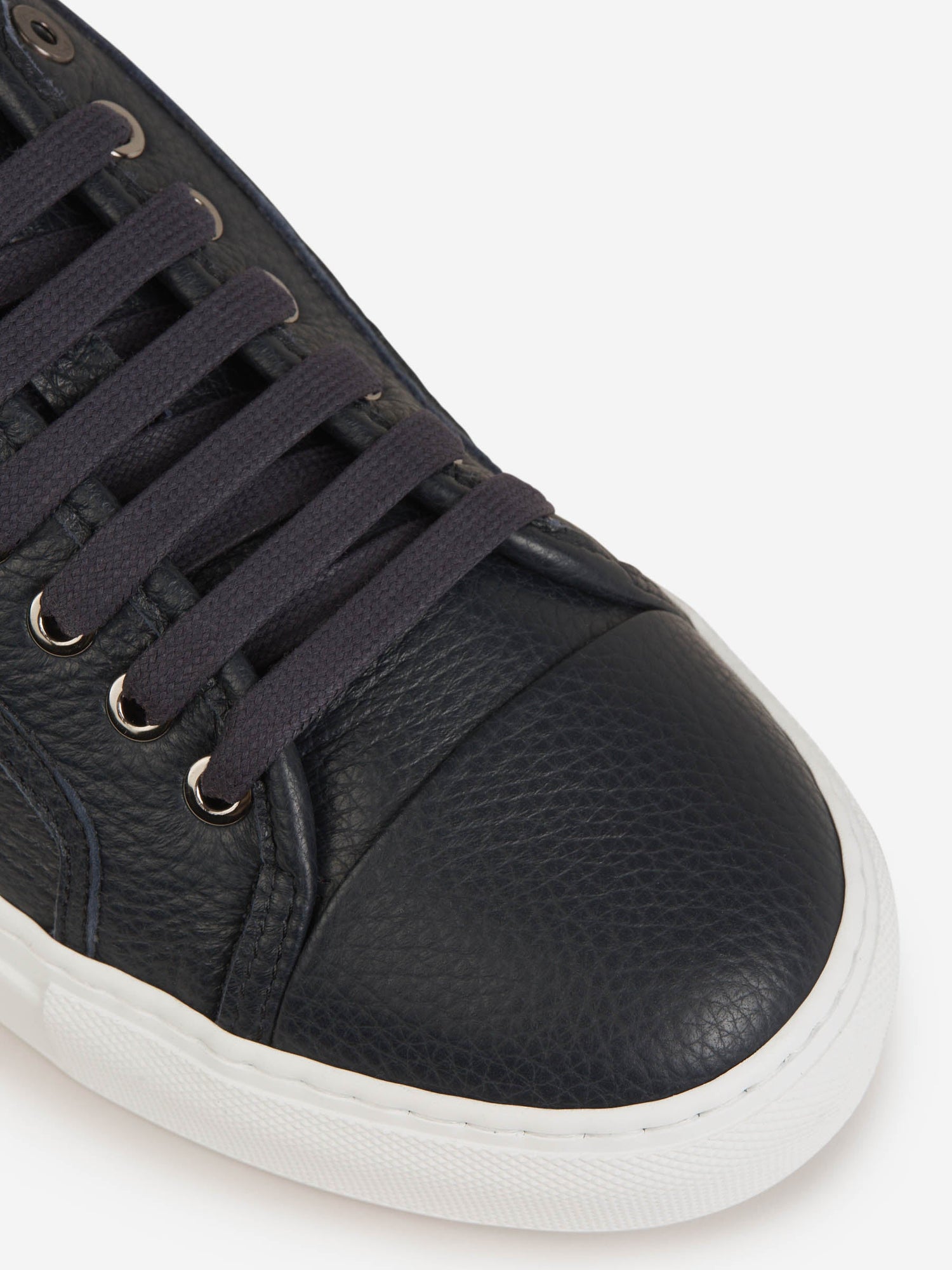 Outlet online Brioni Hombre Sneakers Sustainable Piel color Azul Noche sku 616-002649 01 - Foto 5