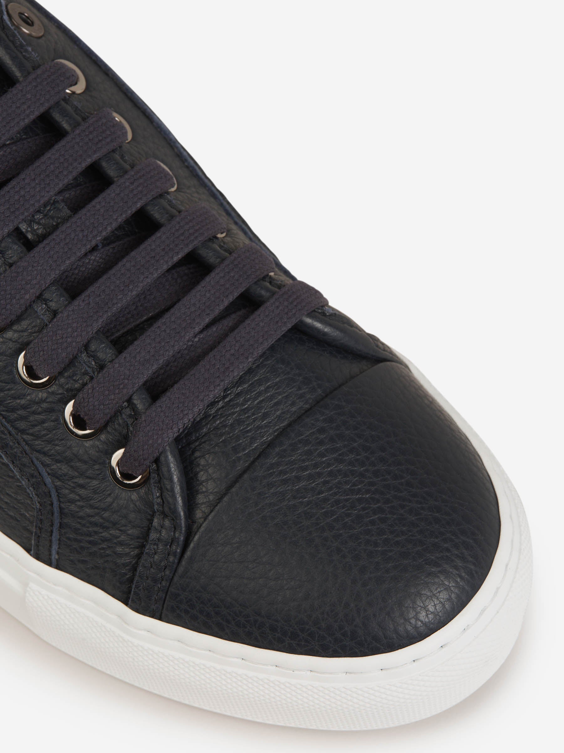 Outlet online Brioni Hombre Sneakers Sustainable Piel color Azul Noche sku 616-002649 01 - Foto 5