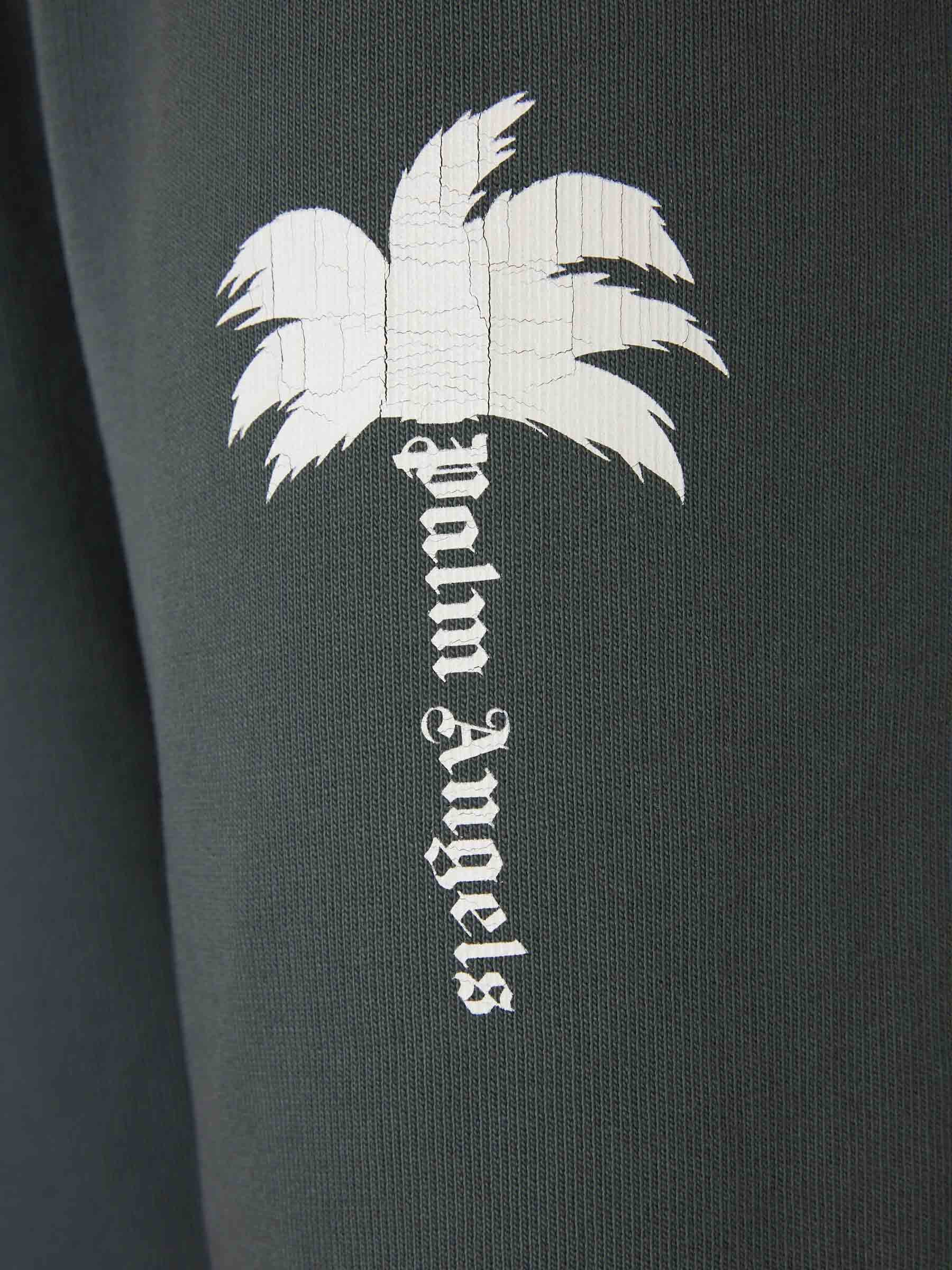 Outlet online Palm Angels Hombre Joggers Algodón Logo color Gris Antracita sku 521-002997 01 - Foto 5