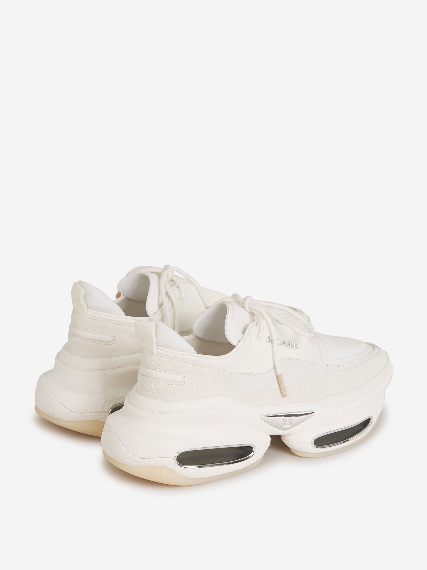 Outlet online Balmain Hombre Sneakers B-Bold Piel color Blanco sku 616-002573 01 - Foto 3