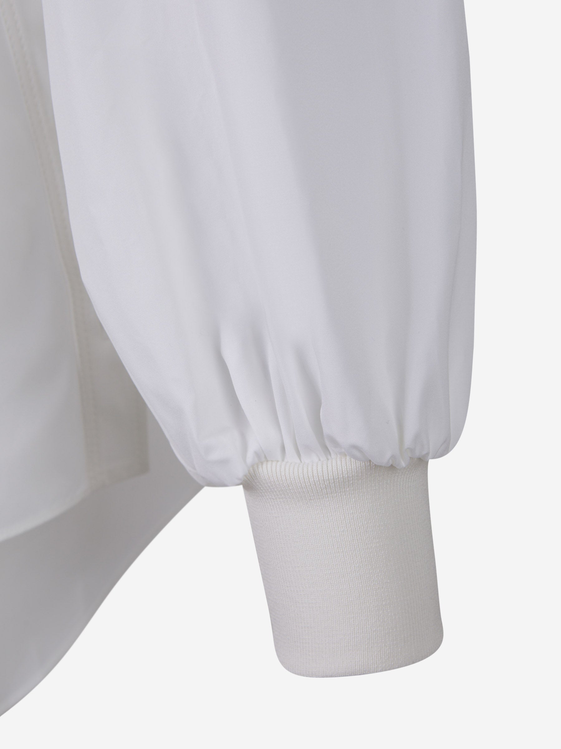 Outlet online McQueen Mujer Camisa Asimétrica Popelina color Blanco sku 701-001808 01 - Foto 4