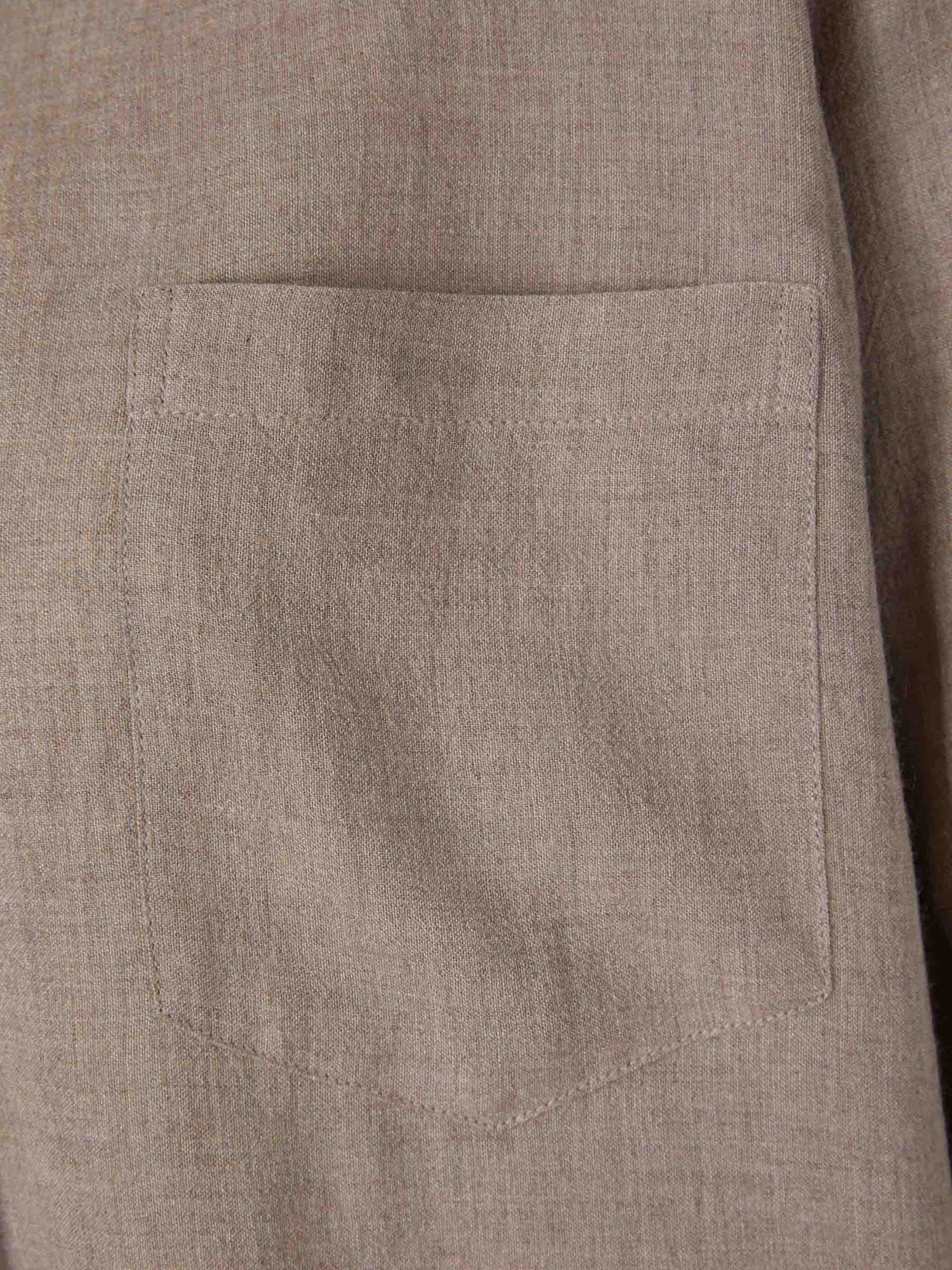 Outlet online TOTEME Mujer Camisa Fluida Jaspeada color Arena sku 701-001971 01 - Foto 4