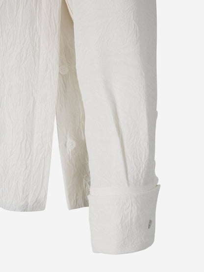 Outlet online Proenza Schouler Mujer Camisa Diseño Crinkled color Beis sku 701-001979 00 - Foto 5